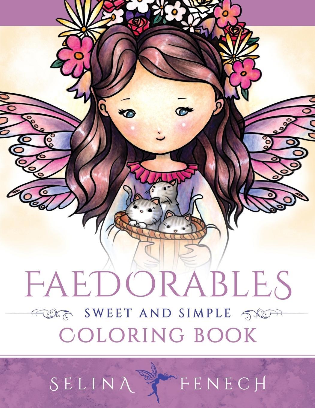 Cover: 9780994585288 | Faedorables - Sweet and Simple Coloring Book | Selina Fenech | Buch