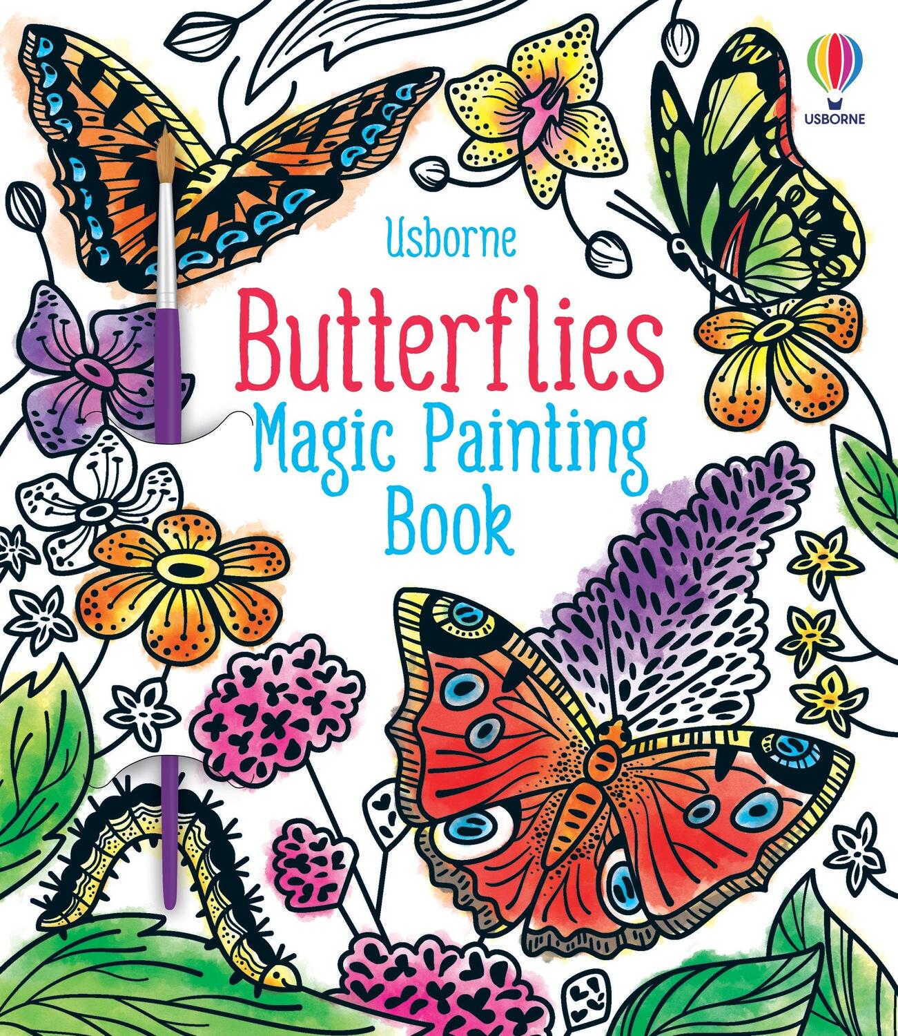 Cover: 9781474986199 | Butterflies Magic Painting Book | Abigail Wheatley | Taschenbuch
