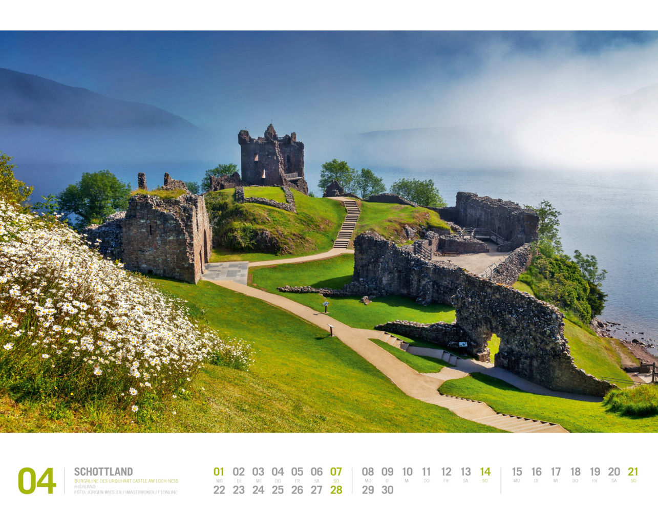 Bild: 9783838424439 | Schottland - Unterwegs zwischen Highlands und Hebriden Kalender 2024
