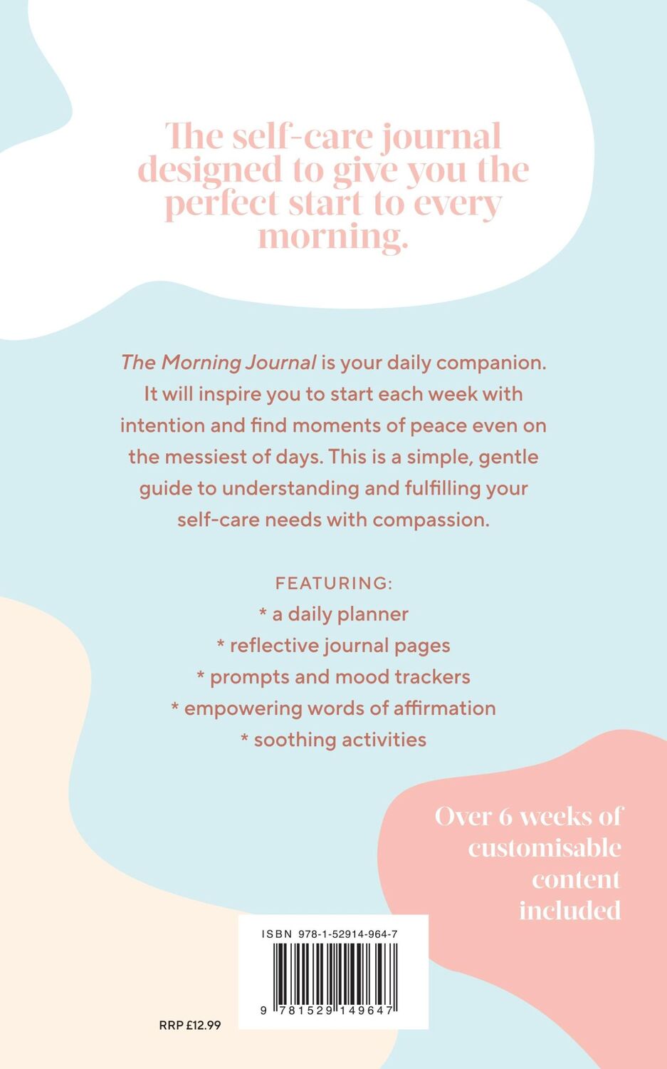 Rückseite: 9781529149647 | The Morning Journal | Five Minutes a Day to Soothe Your Soul | Supply