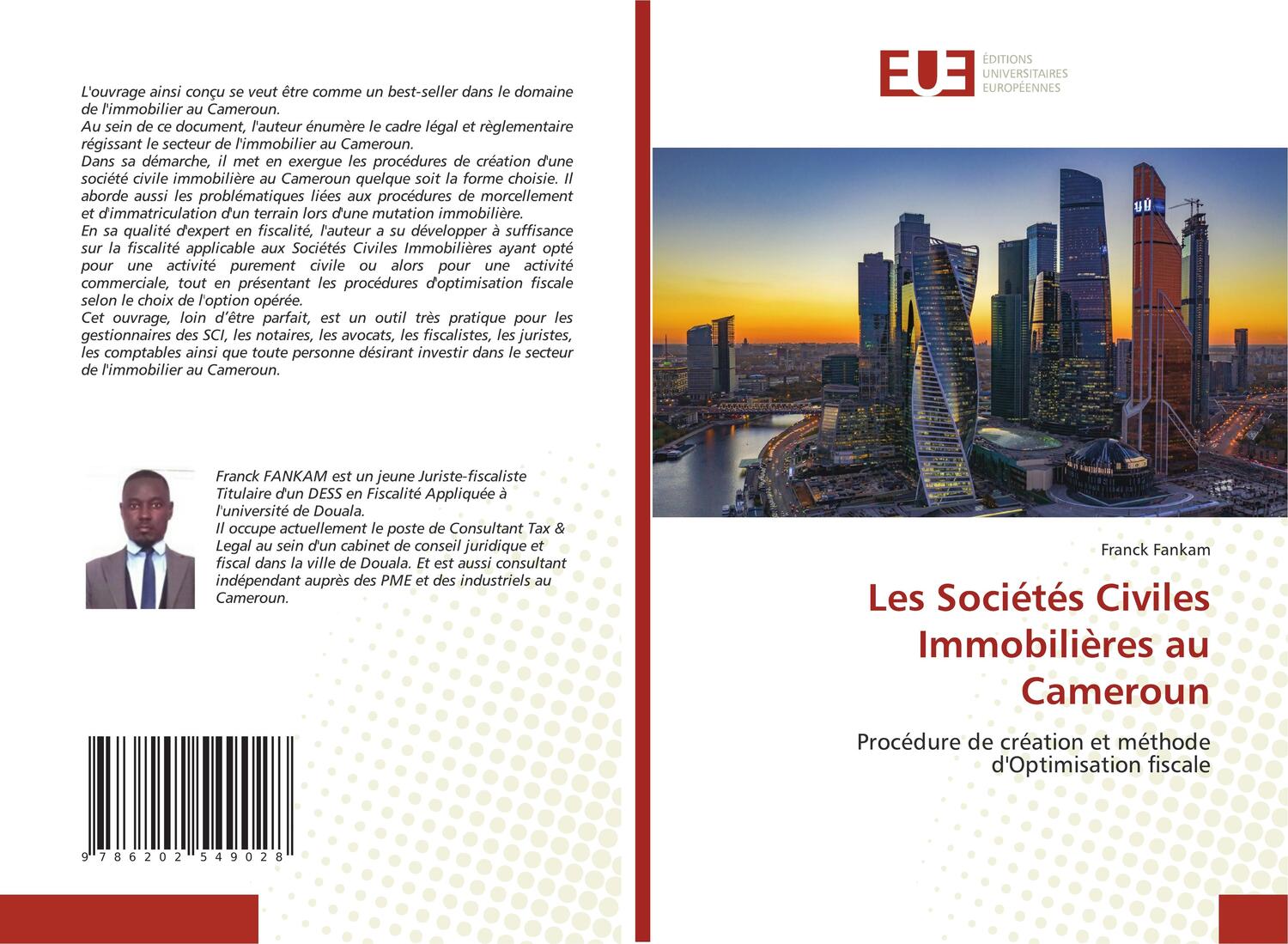 Cover: 9786202549028 | Les Sociétés Civiles Immobilières au Cameroun | Franck Fankam | Buch