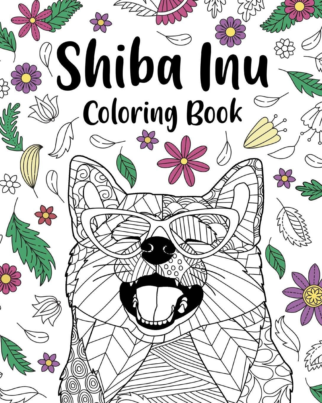 Cover: 9781034354314 | Shiba Inu Coloring Book | Paperland | Taschenbuch | Paperback | 2021