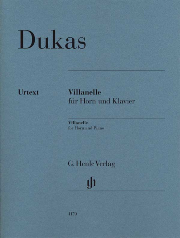 Cover: 9790201811703 | Villanelle für Horn und Klavier | Villanelle for Horn and Piano | Buch