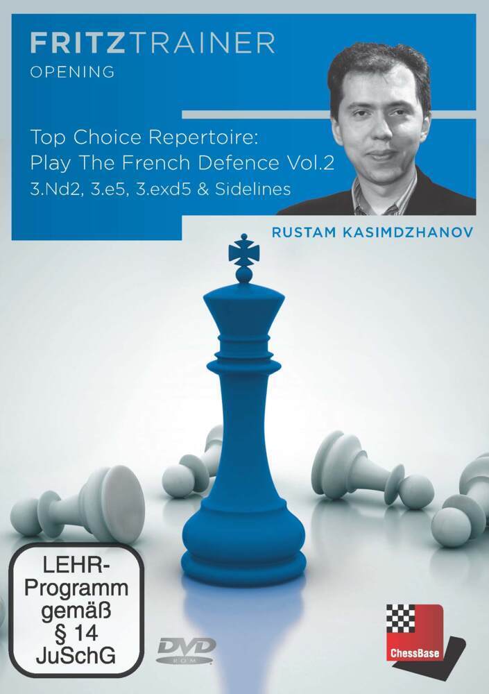Cover: 9783866818439 | Top Choice Repertoire: Play The French Defence Vol.2, DVD-ROM | 2022
