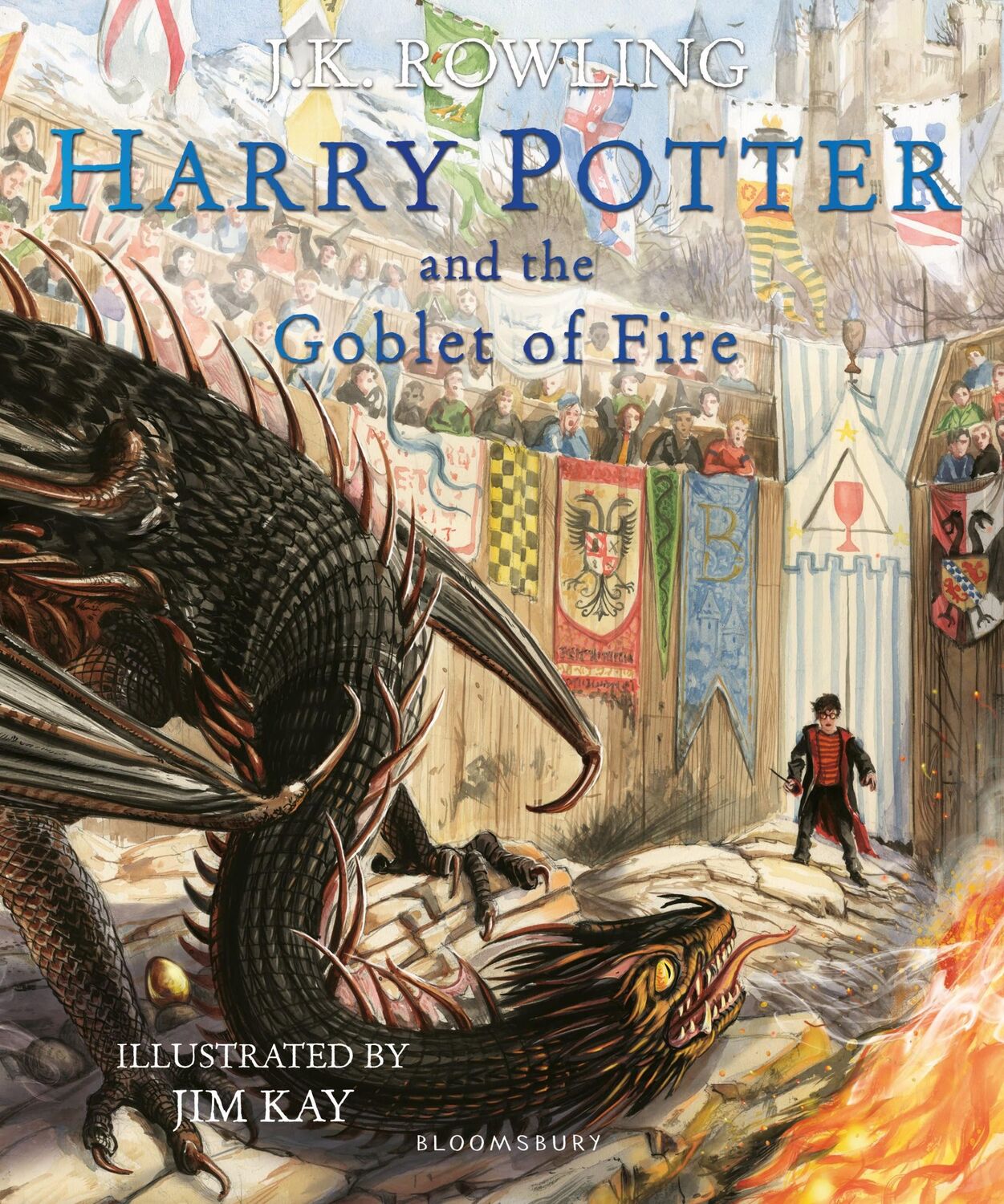 Cover: 9781526679864 | Harry Potter and the Goblet of Fire. Illustrated Edition | Rowling