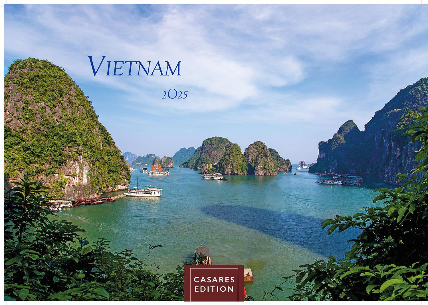 Cover: 9781835242322 | Vietnam 2025 L 35x50cm | Kalender | 14 S. | Deutsch | 2025