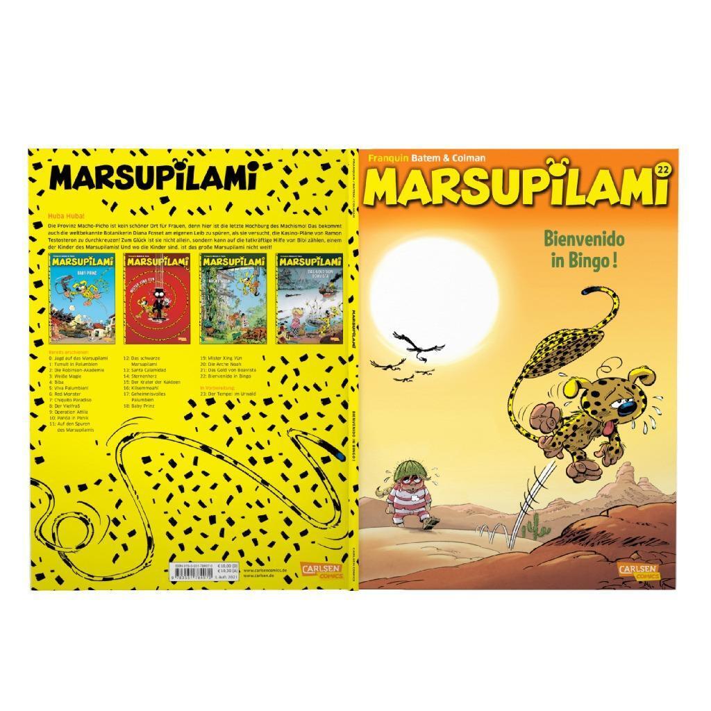 Bild: 9783551784070 | Marsupilami 22: Bienvenido in Bingo! | Abenteuercomics für Kinder ab 8