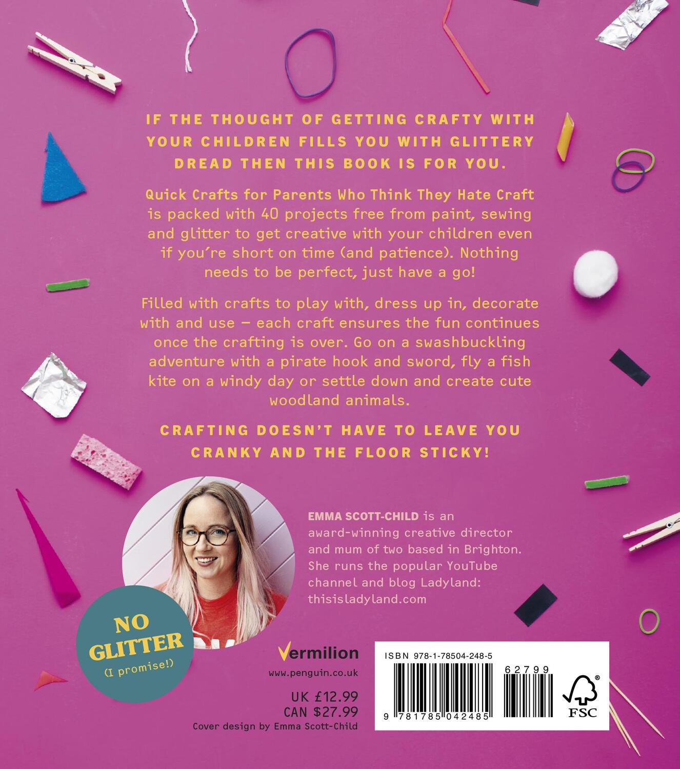 Rückseite: 9781785042485 | Quick Crafts for Parents Who Think They Hate Craft | Emma Scott-Child