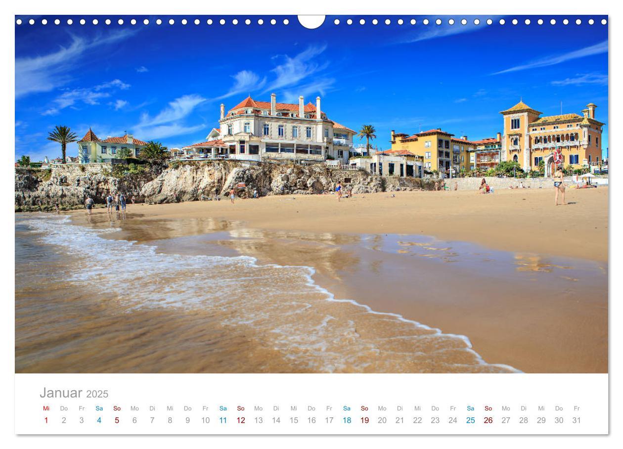 Bild: 9783435244737 | CASCAIS - die schönsten Badeorte Lissabons (Wandkalender 2025 DIN...