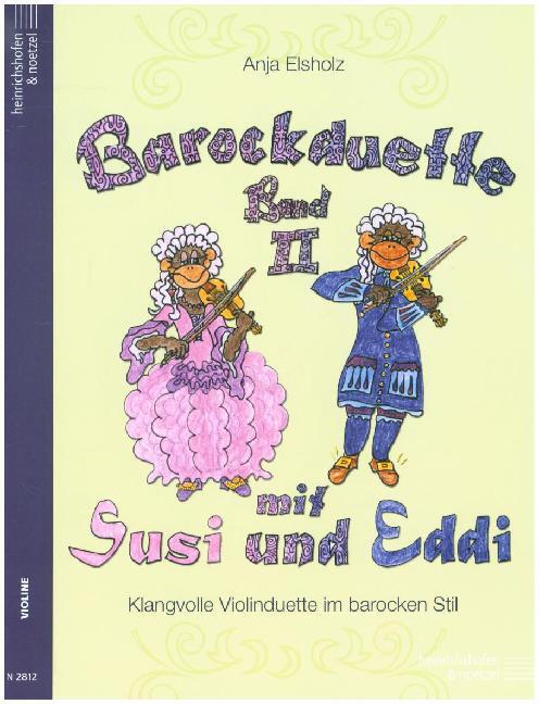 Cover: 9790204428120 | Barockduette mit Susi und Eddi II | Anja Elsholz | Buch | Buch | 2014