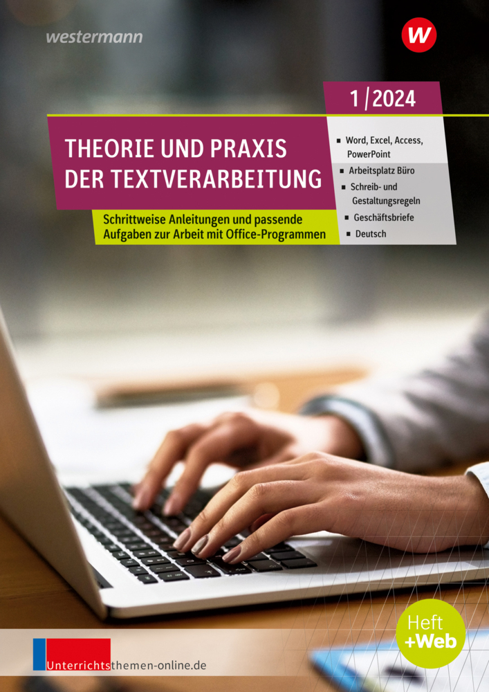 Cover: 9783141528725 | Theorie und Praxis der Textverarbeitung | Ausgabe Februar 1/2024