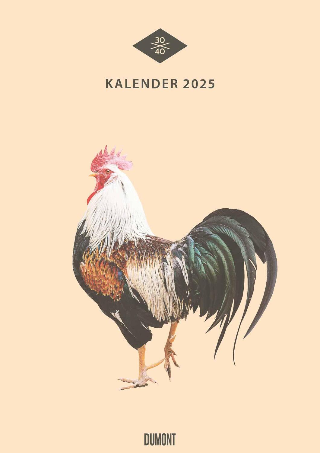 Cover: 4250809652962 | Wandkalender »Menagerie« 2025 - Historische Tier- und...