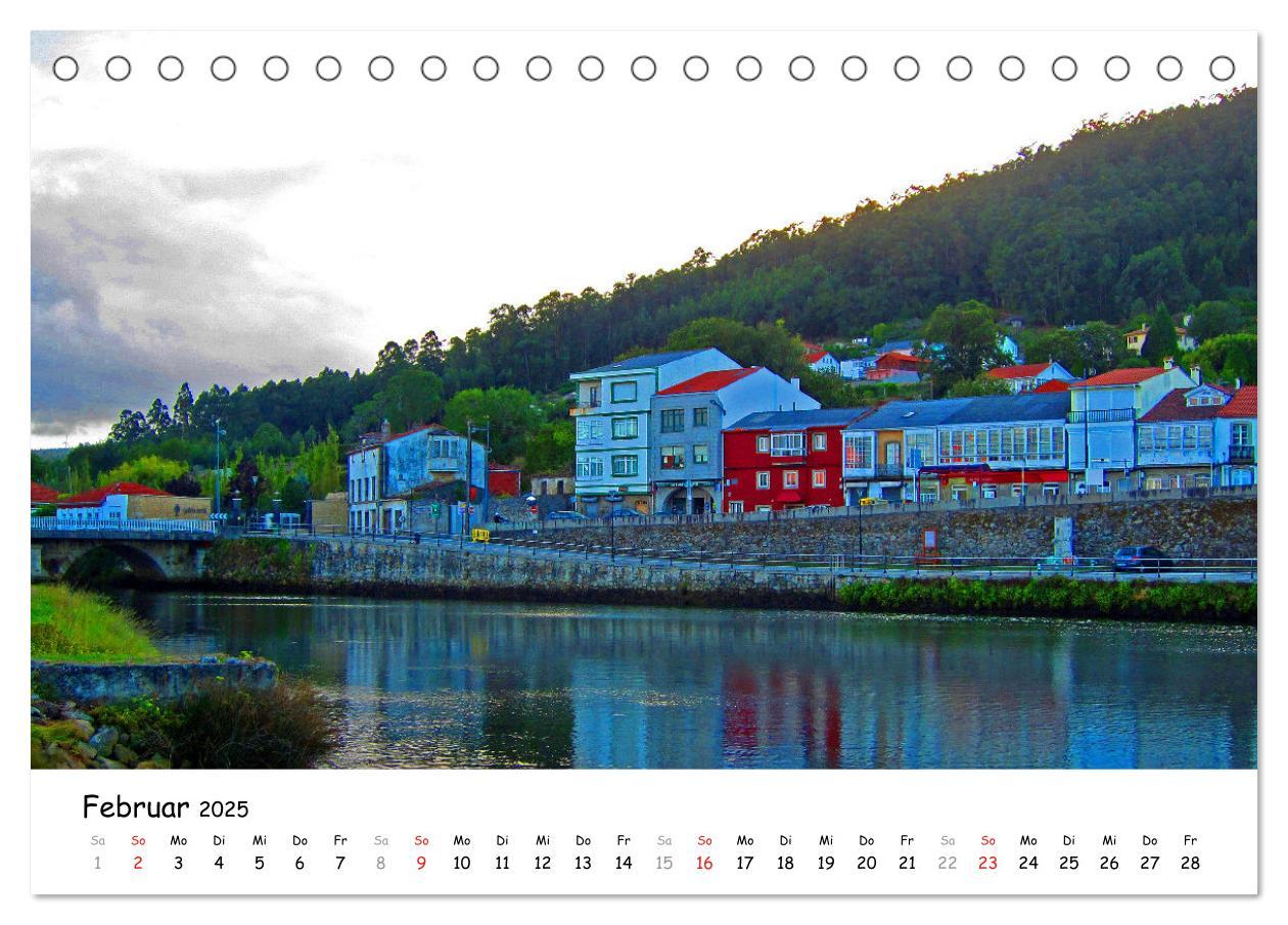 Bild: 9783435192328 | Jakobsweg - Camino Ingles (Tischkalender 2025 DIN A5 quer),...