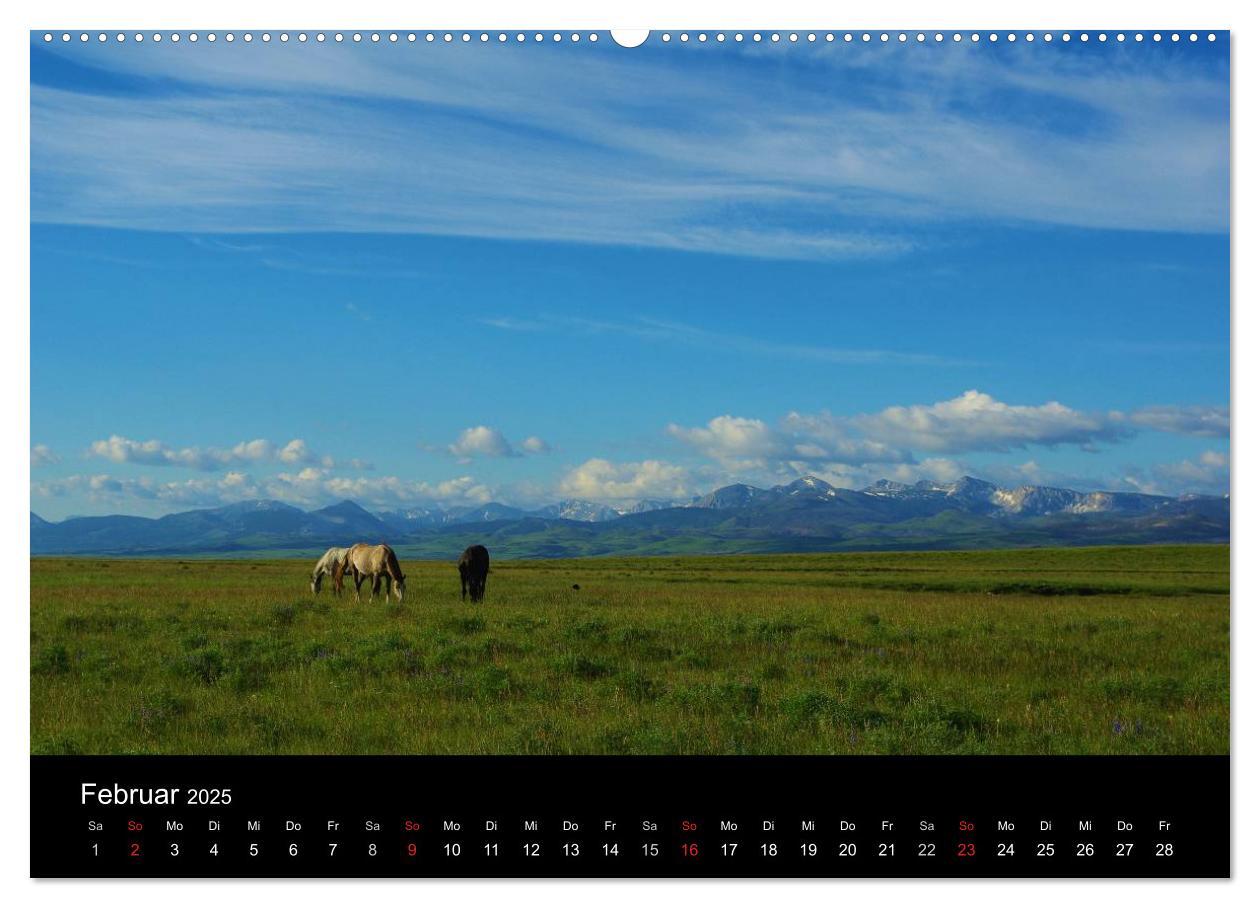 Bild: 9783435824212 | Montana! (Wandkalender 2025 DIN A2 quer), CALVENDO Monatskalender