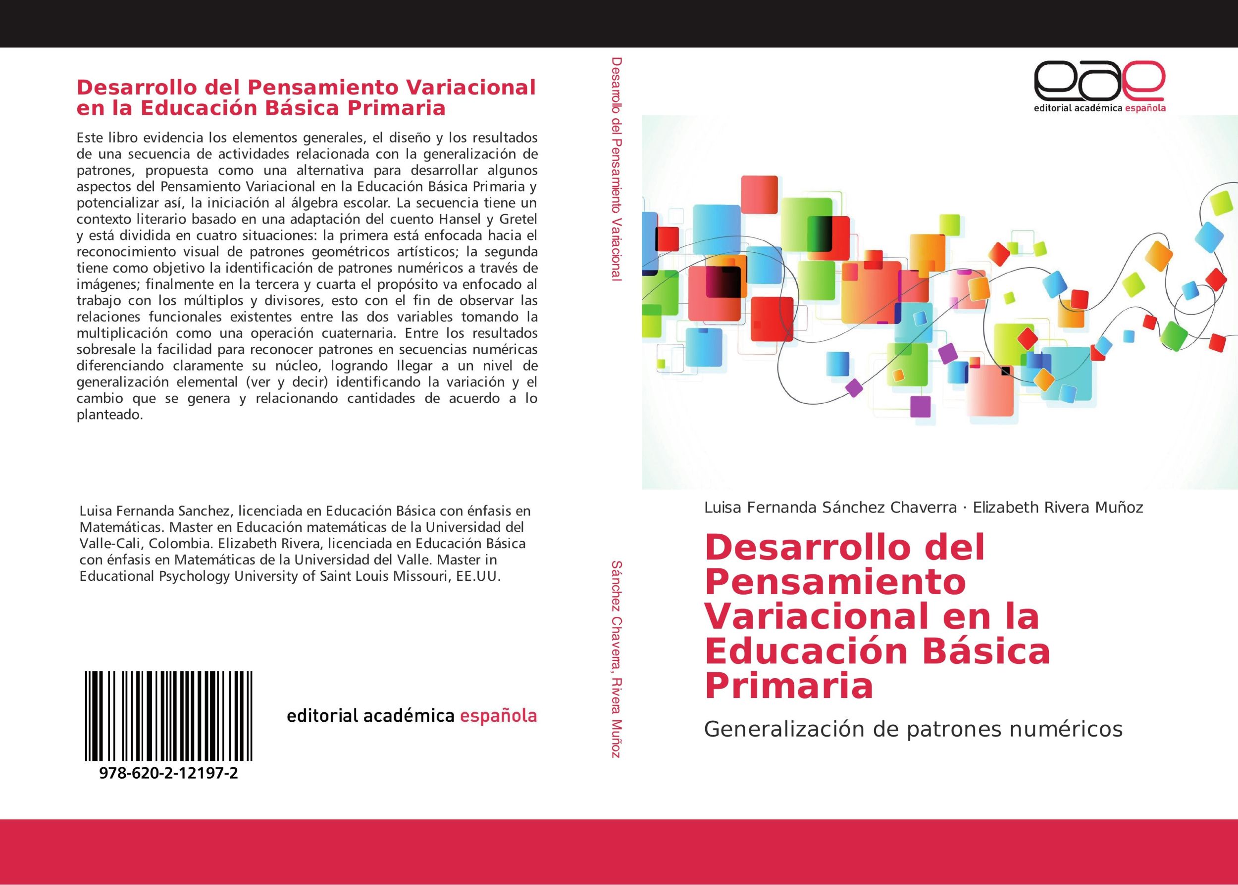 Cover: 9786202121972 | Desarrollo del Pensamiento Variacional en la Educación Básica Primaria