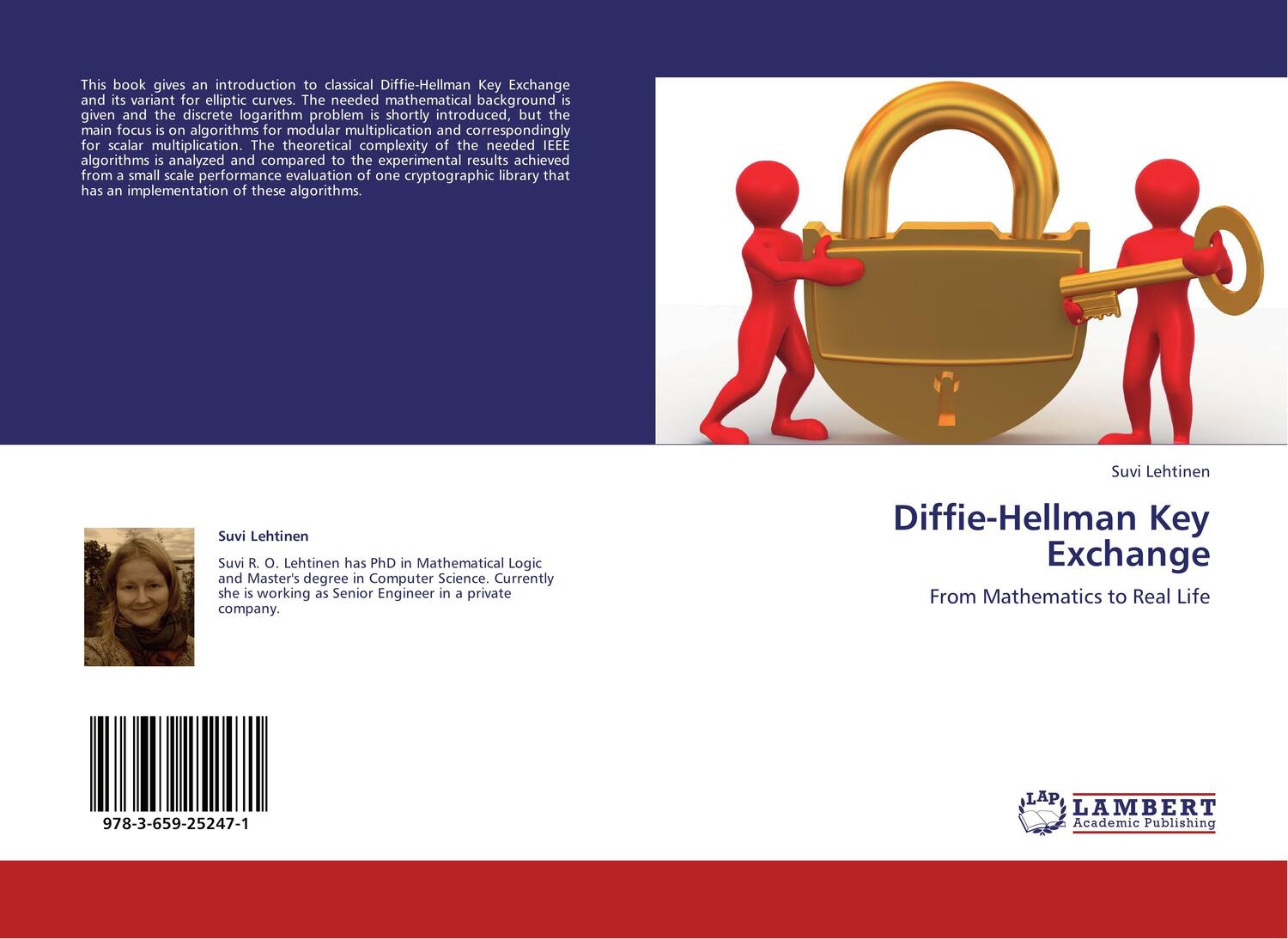 Cover: 9783659252471 | Diffie-Hellman Key Exchange | From Mathematics to Real Life | Lehtinen