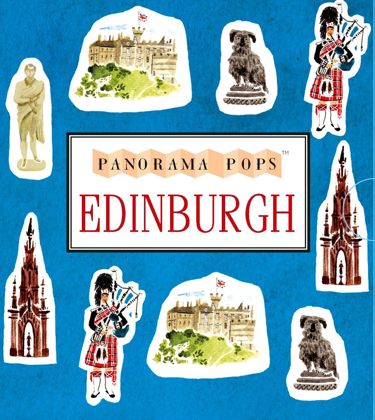Cover: 9781406339796 | Edinburgh: Panorama Pops | A Three-Dimensional Expanding City Skyline