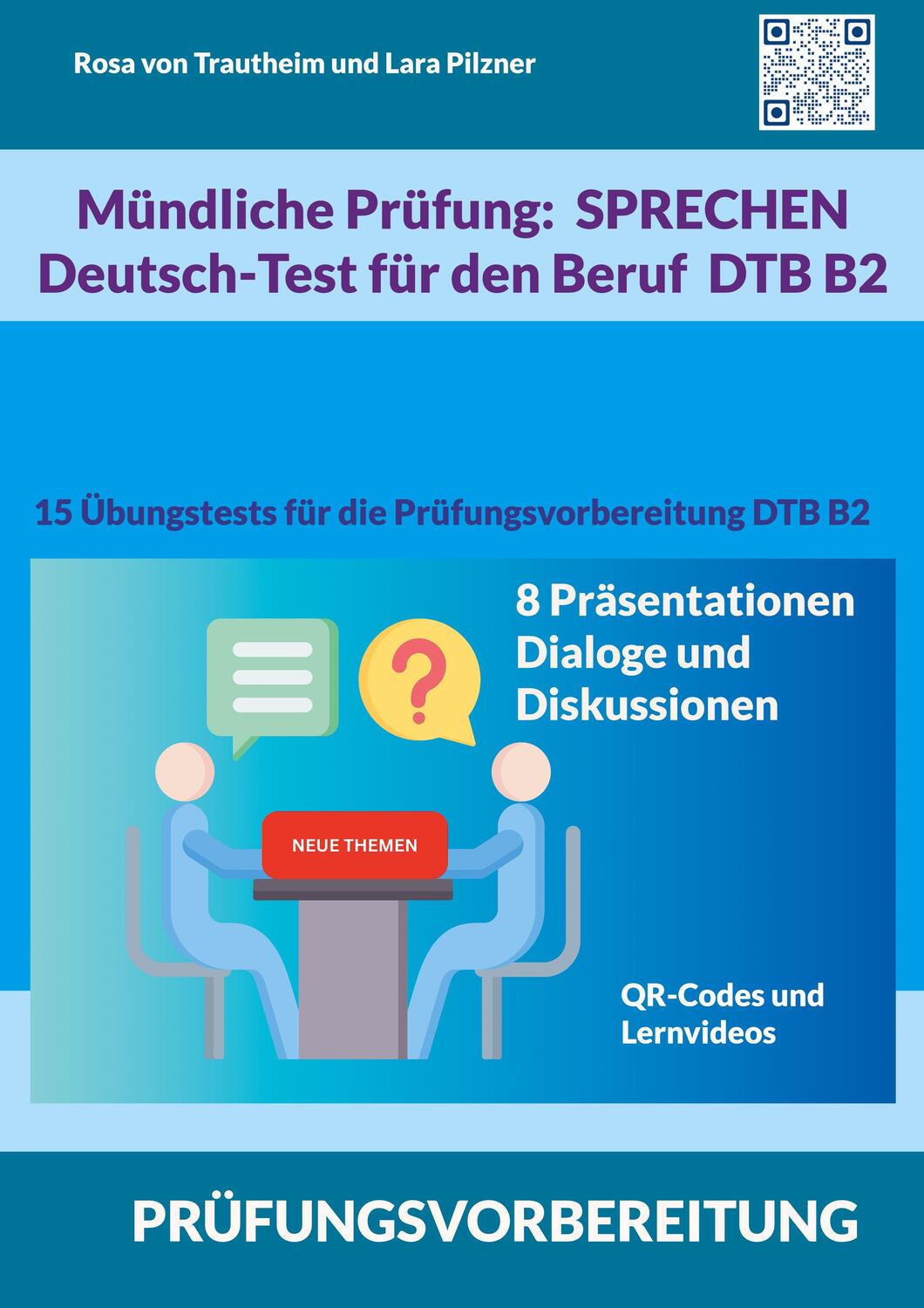 Cover: 9783758366499 | Mündliche Prüfung Sprechen B2 Deutsch-Test für den Beruf / DTB | Buch