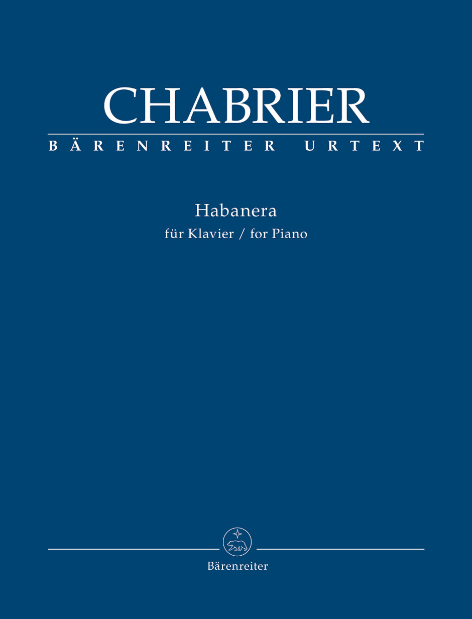 Cover: 9790006542239 | Habanera | Emmanuel Chabrier | Bärenreiter Urtext | Buch | 2012