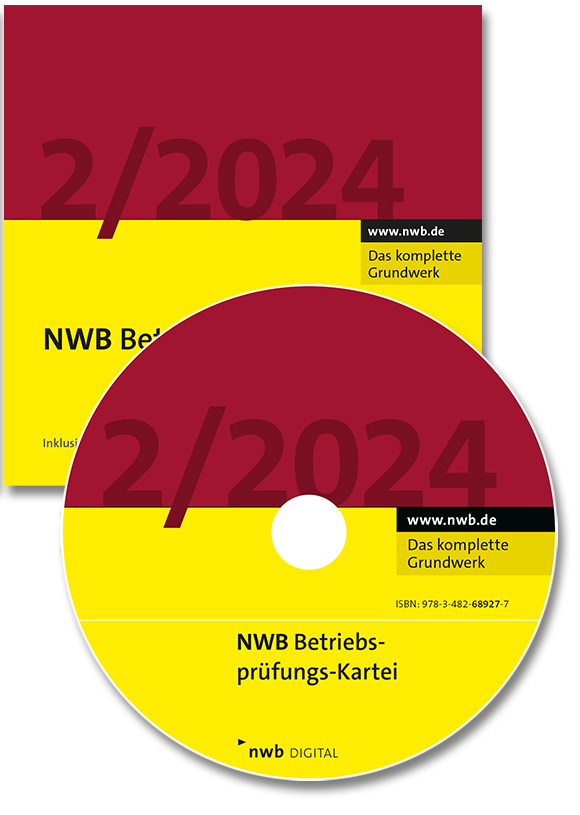 Cover: 9783482689277 | NWB Betriebsprüfungs-Kartei DVD 2/2024 | DVD-ROM | Deutsch | 2024