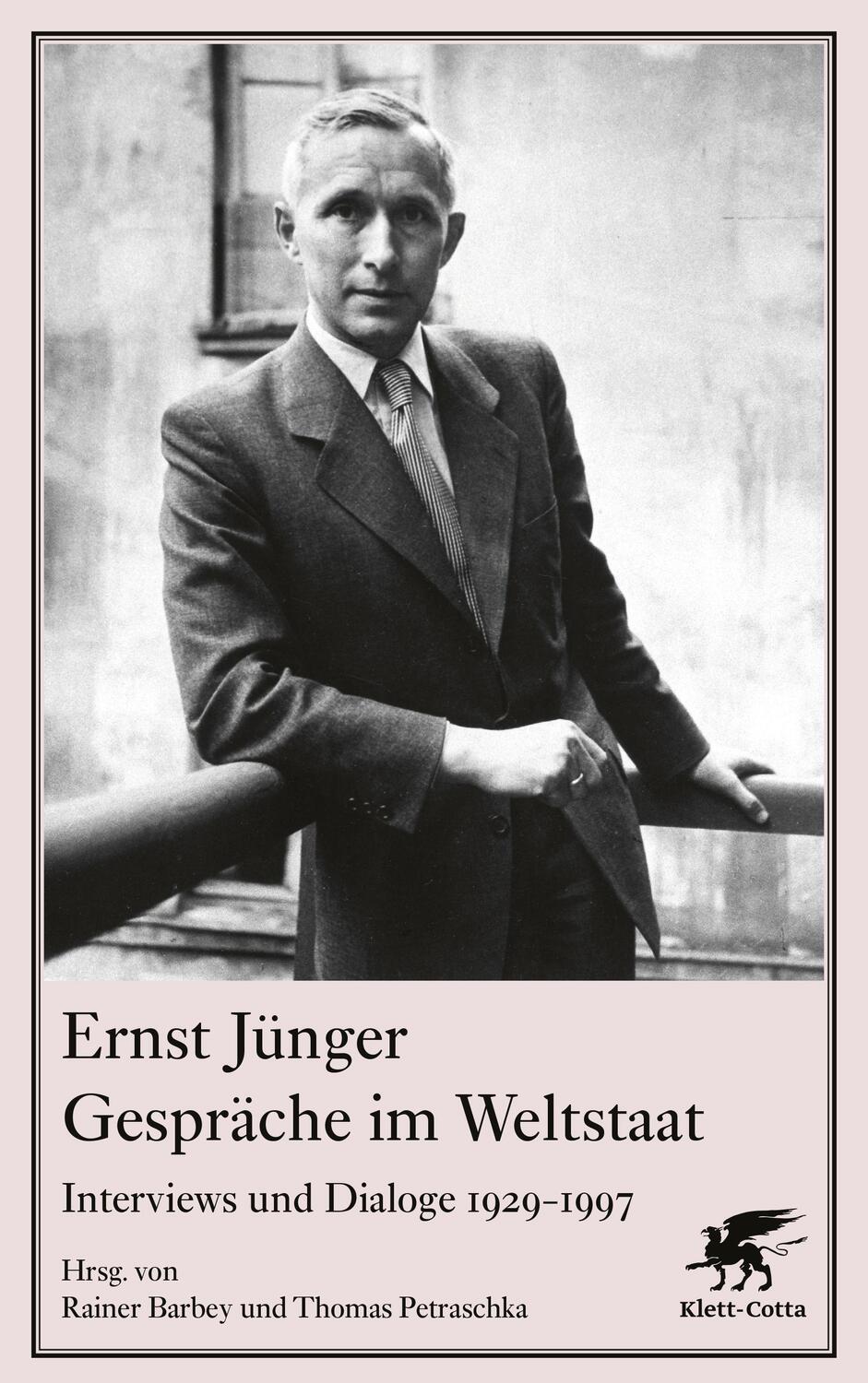 Cover: 9783608961263 | Gespräche im Weltstaat | Interviews und Dialoge 1929-1997 | Jünger