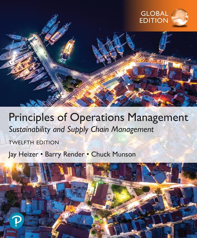Cover: 9781292459127 | Principles of Operations Management: Sustainability and Supply...