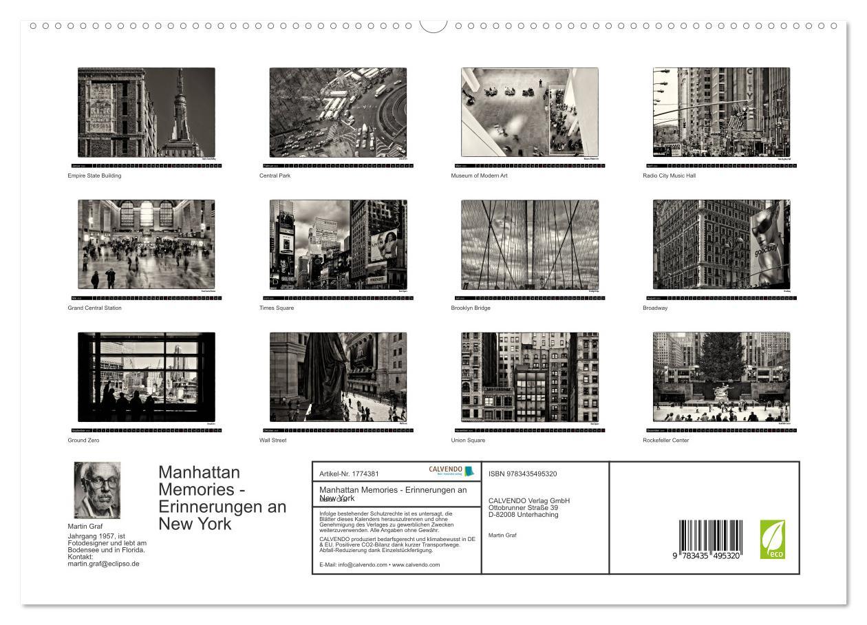 Bild: 9783435495320 | Manhattan Memories - Erinnerungen an New York (hochwertiger Premium...