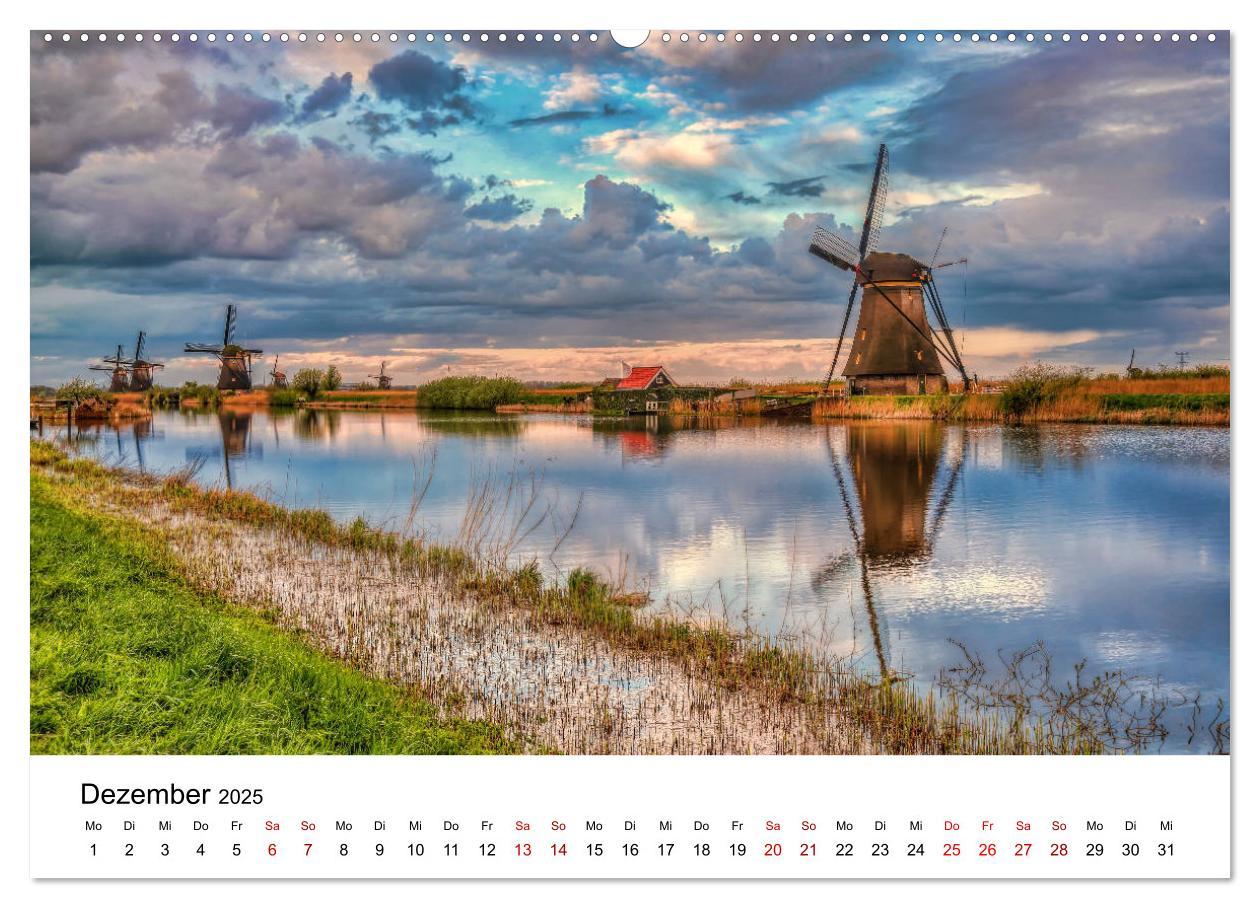 Bild: 9783435454501 | Märchenhafte Windmühlen (Wandkalender 2025 DIN A2 quer), CALVENDO...