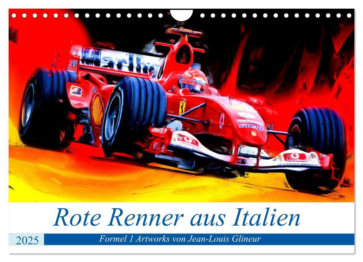 Cover: 9783435290604 | Rote Renner aus Italien (Wandkalender 2025 DIN A4 quer), CALVENDO...