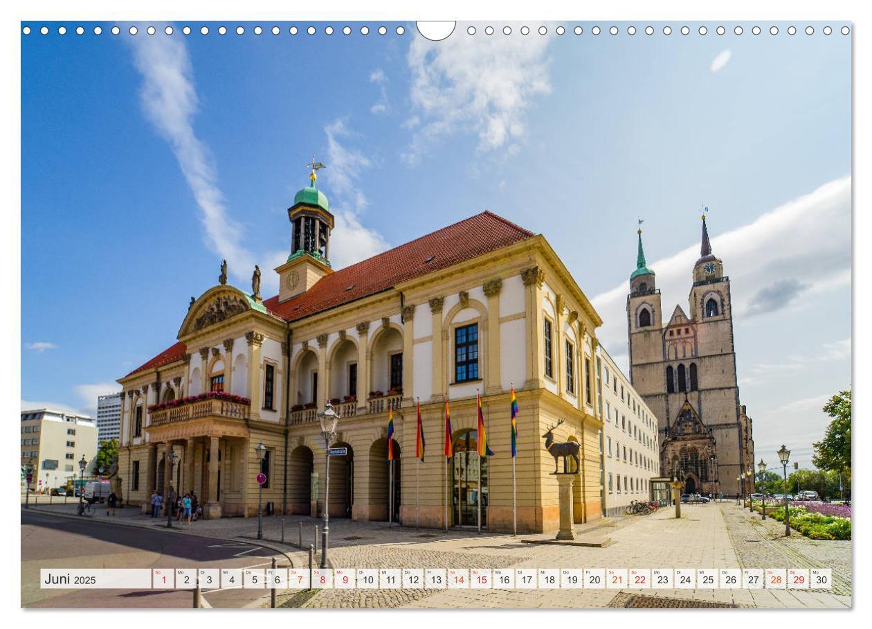 Bild: 9783435295920 | Magdeburg Impressionen (Wandkalender 2025 DIN A3 quer), CALVENDO...