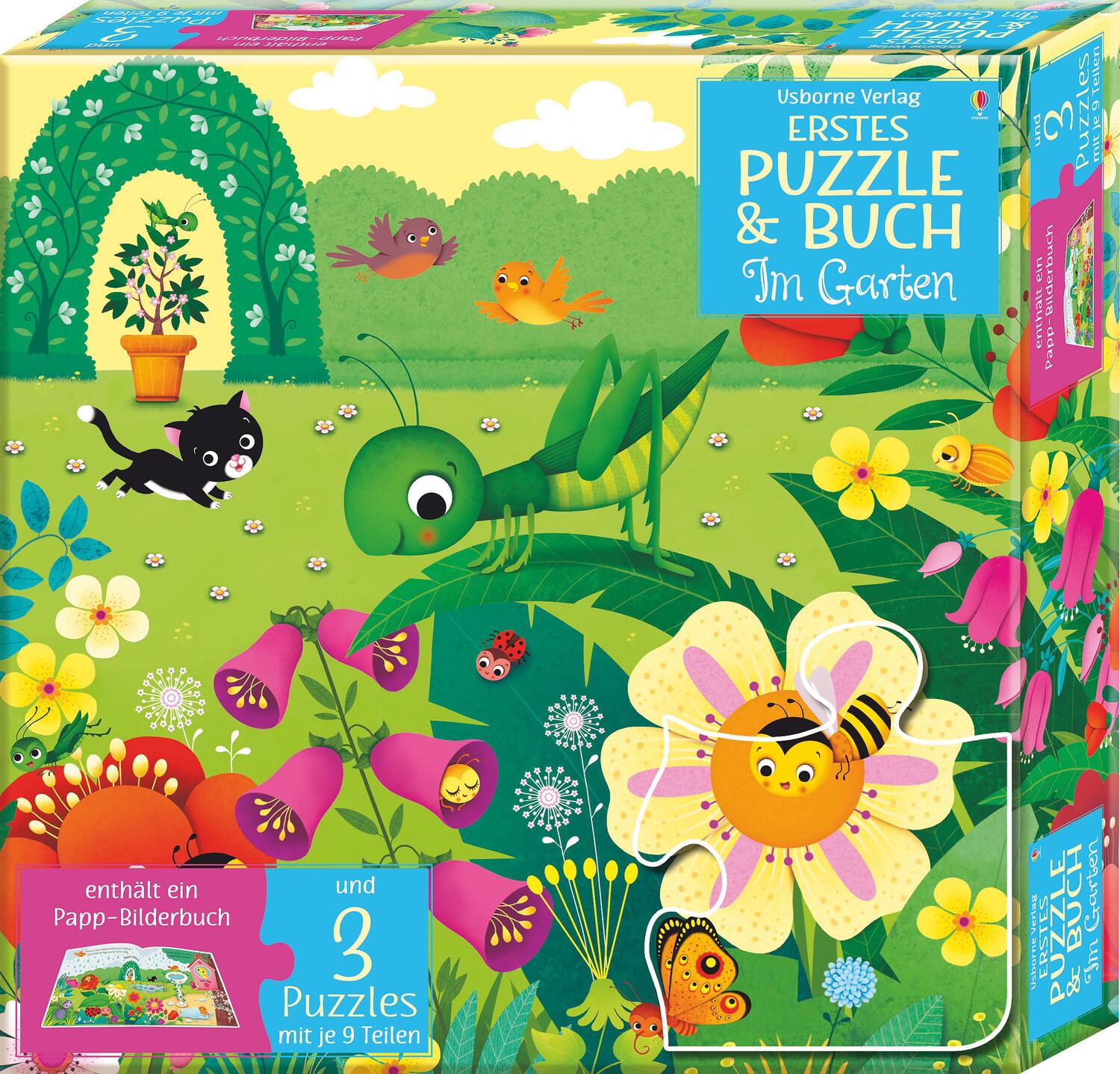 Cover: 9781789412567 | Erstes Puzzle & Buch: Im Garten | Sam Taplin | Stück | Deutsch | 2020