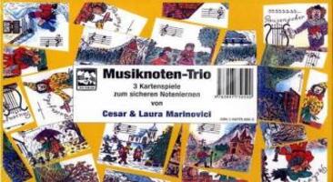 Cover: 9783897750500 | Musiknoten-Trio (Kartenspiele) | Spiel | In Spielebox | 60 Illustr.