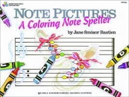 Cover: 9780849793752 | Note Pictures | A Coloring Note Speller - Age 7-8 | Jane Bastien
