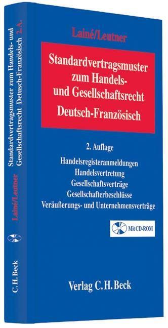 Cover: 9783406620416 | Standardvertragsmuster zum Handels- und Gesellschaftsrecht/Contrats...