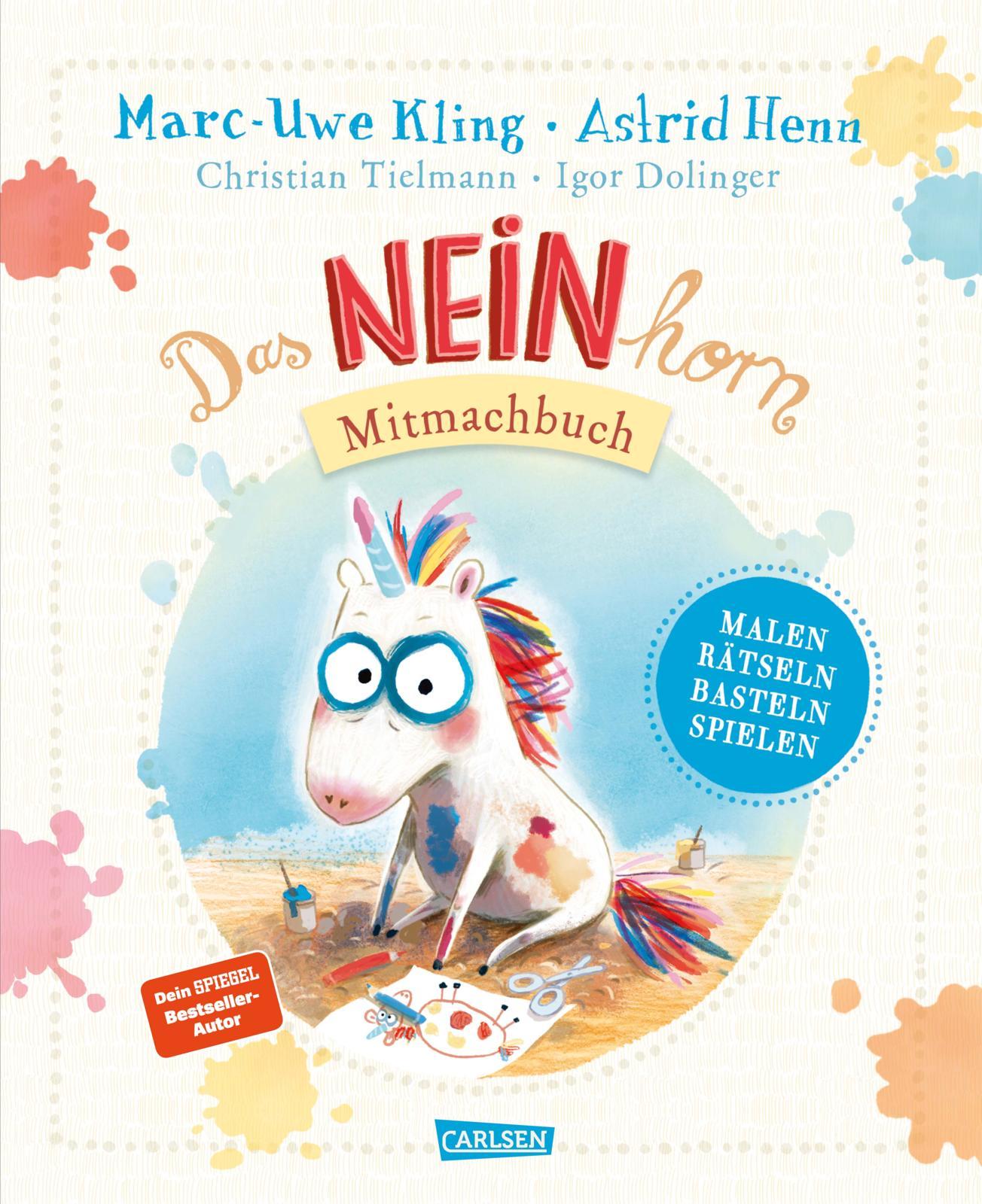 Cover: 9783551192264 | Das NEINhorn Mitmachbuch | Marc-Uwe Kling (u. a.) | Taschenbuch | 2025