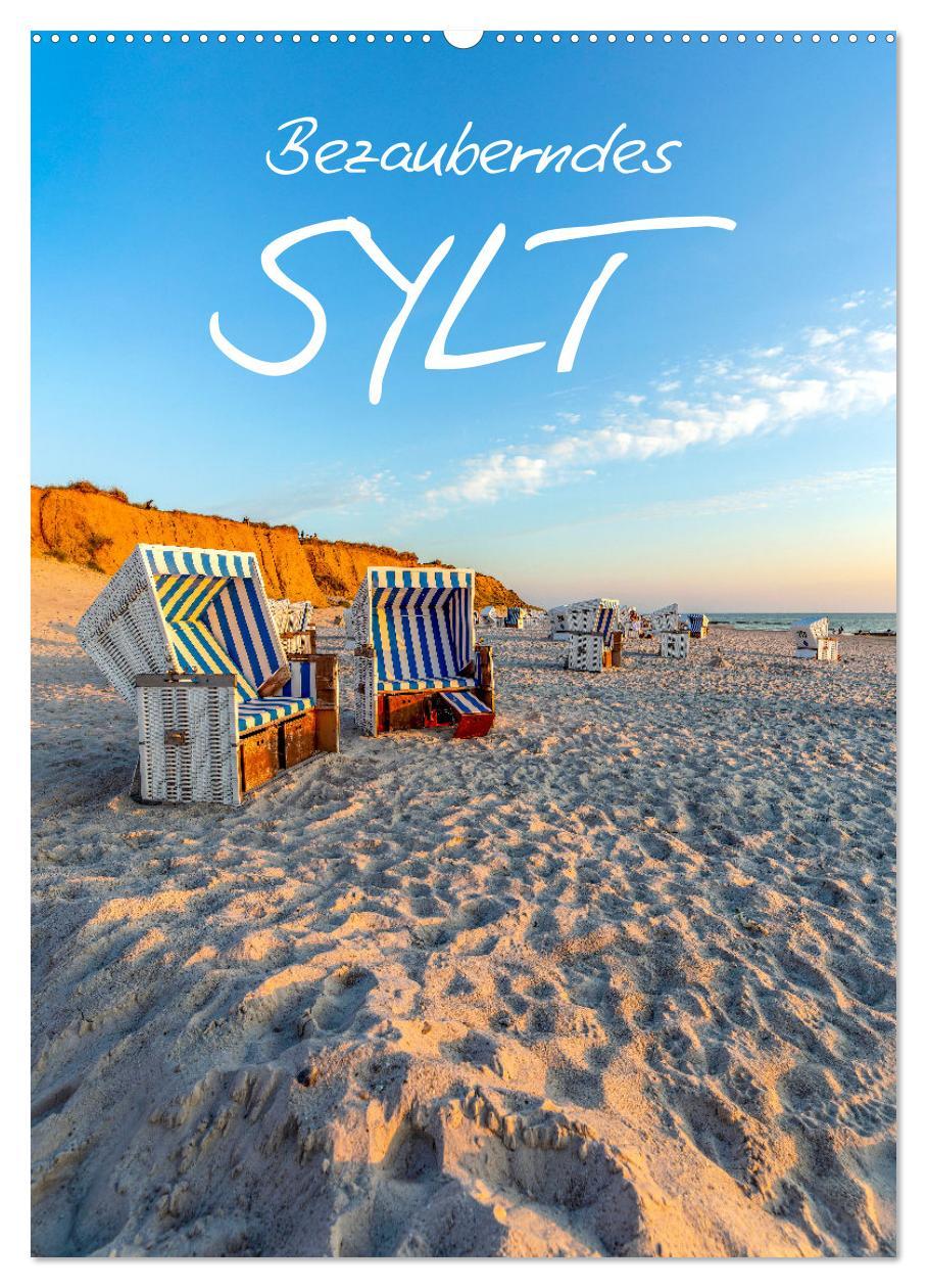 Cover: 9783435894925 | Bezauberndes Sylt (Wandkalender 2025 DIN A2 hoch), CALVENDO...