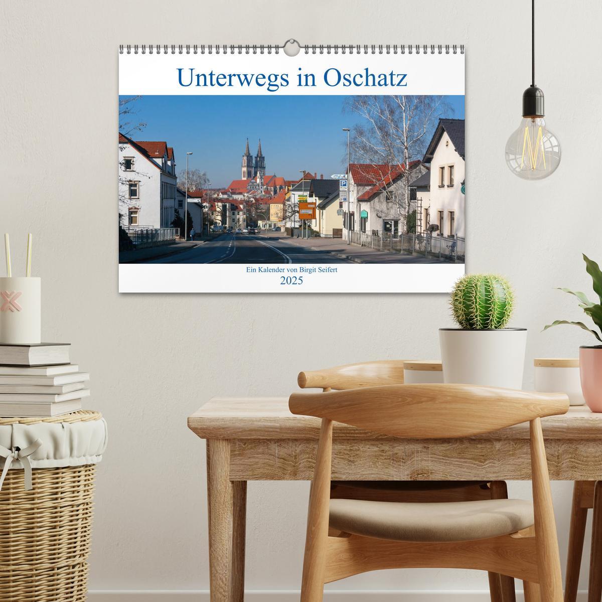 Bild: 9783435323258 | Unterwegs in Oschatz (Wandkalender 2025 DIN A3 quer), CALVENDO...