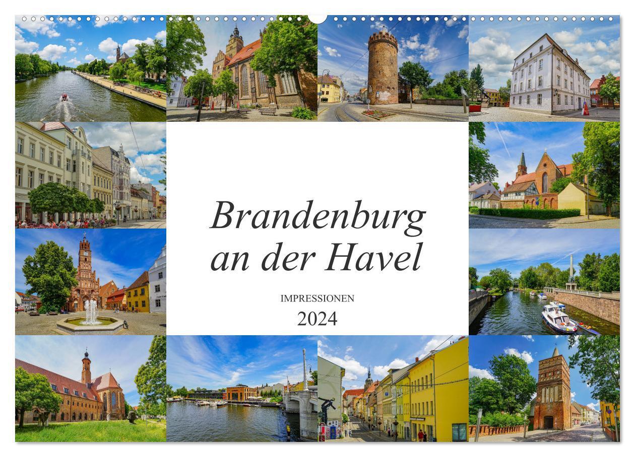 Cover: 9783675451667 | Brandenburg an der Havel Impressionen (Wandkalender 2024 DIN A2...