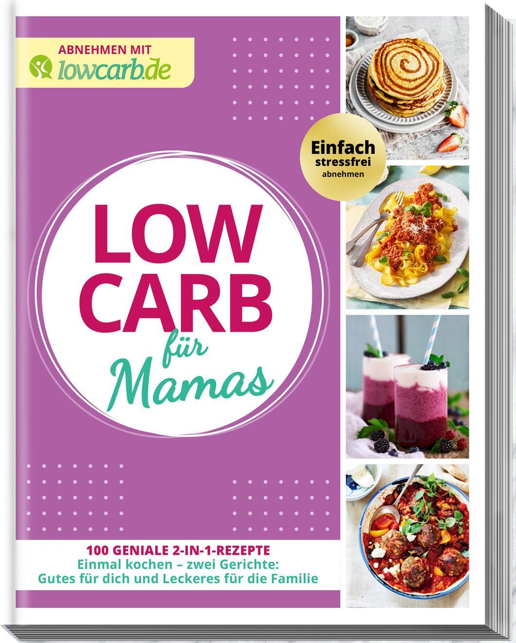 Cover: 9783964172693 | Abnehmen mit lowcarb.de: LOW CARB für Mamas | Redaktion LOWCARB. de