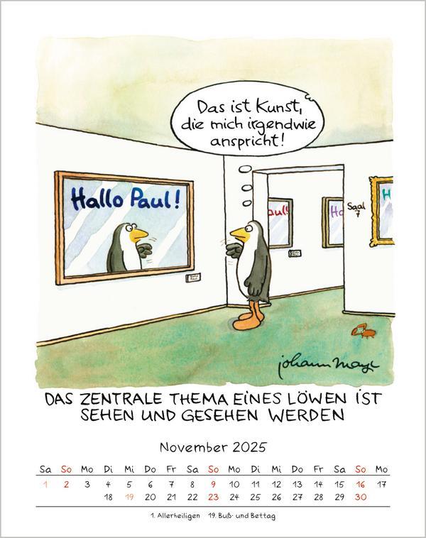 Bild: 9783731876663 | Löwe 2025 | Verlag Korsch | Kalender | Spiralbindung | 13 S. | Deutsch