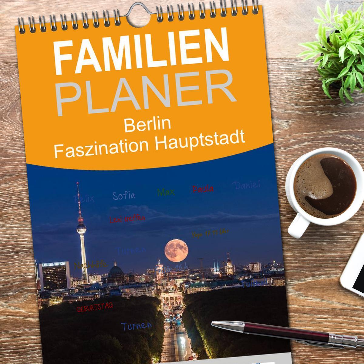 Bild: 9783457116319 | Familienplaner 2025 - Berlin - Faszination Hauptstadt mit 5 Spalten...