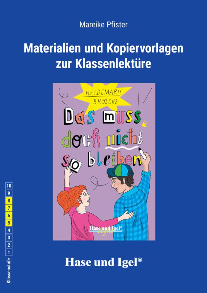 Cover: 9783863164744 | Das muss doch nicht so bleiben. Begleitmaterial | Mareike Pfister