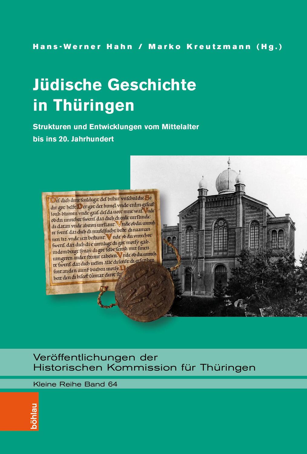 Cover: 9783412525910 | Jüdische Geschichte in Thüringen | Hans-Werner Hahn (u. a.) | Buch