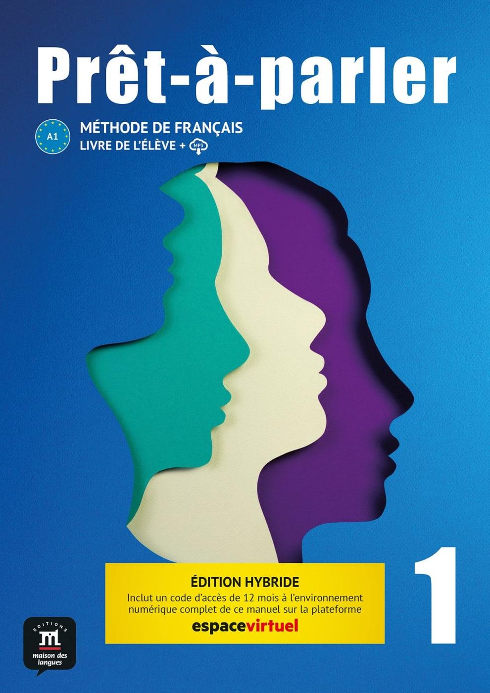 Cover: 9783125301801 | Prêt-à-parler 1 A1 - Édition hybride. . Livre de l'élève + code...