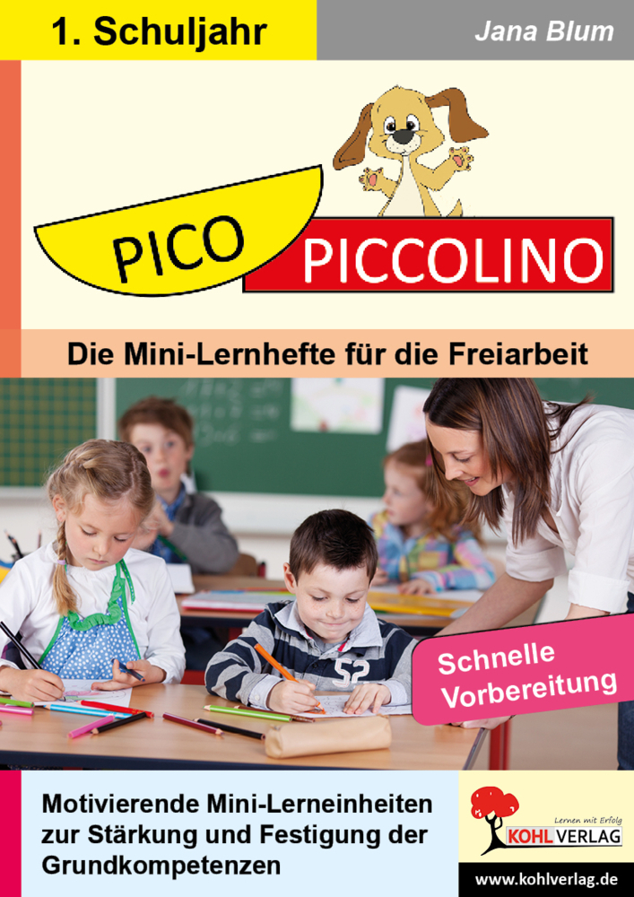 Cover: 9783985580507 | PICO-Piccolino / Klasse 1 | Jana Blum | Taschenbuch | 76 S. | Deutsch