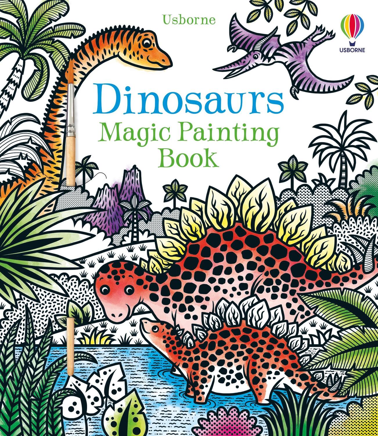 Cover: 9781474933421 | Dinosaurs Magic Painting Book | Lucy Bowman | Taschenbuch | Englisch