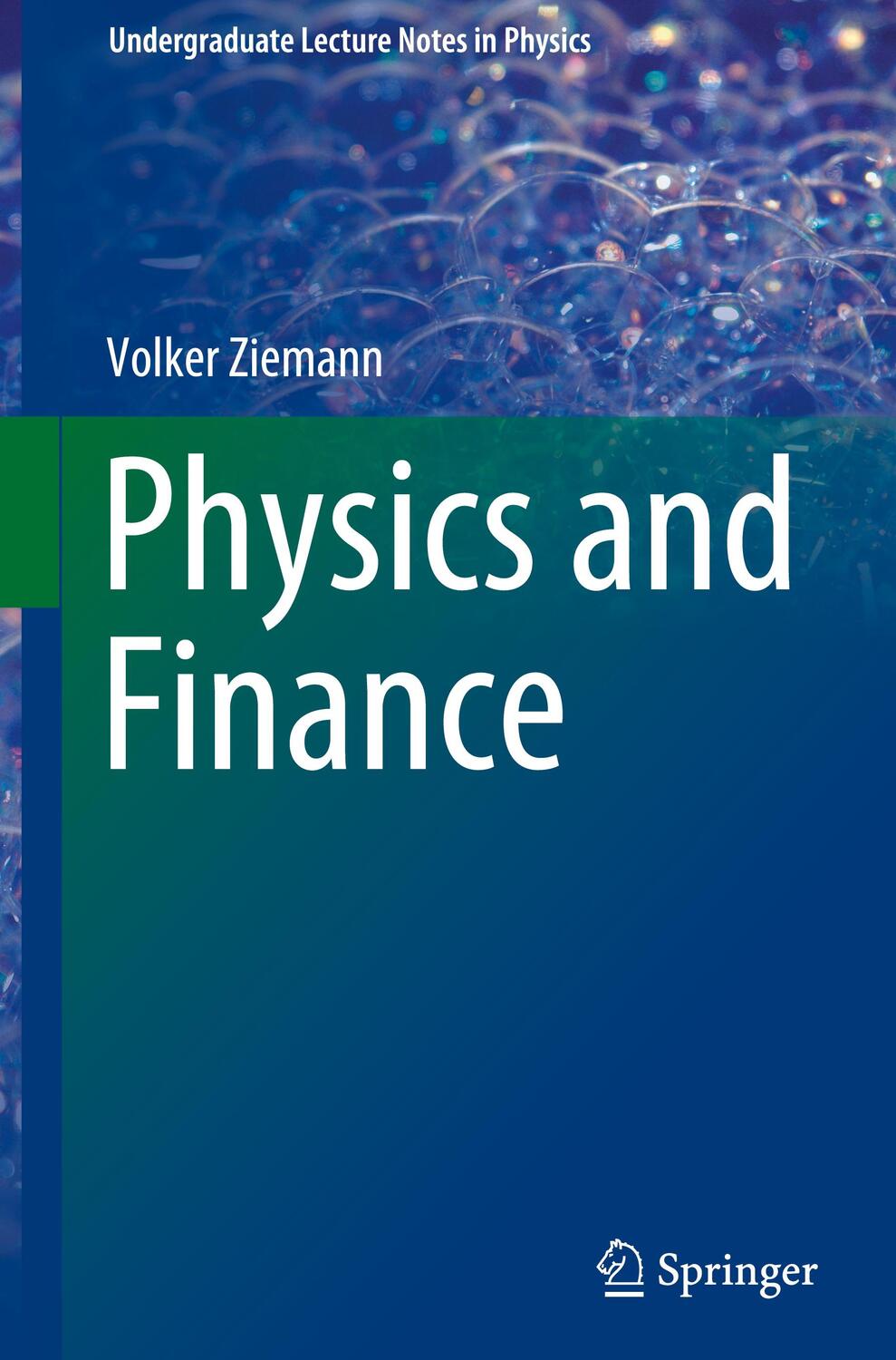 Cover: 9783030636425 | Physics and Finance | Volker Ziemann | Buch | x | Englisch | 2021