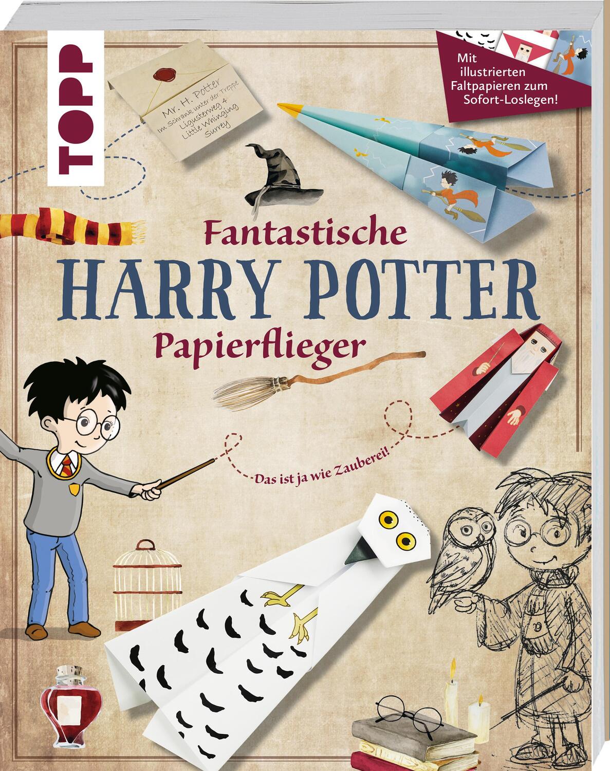 Cover: 9783735891280 | Fantastische Harry Potter Papierflieger | Dominik Meißner | Buch