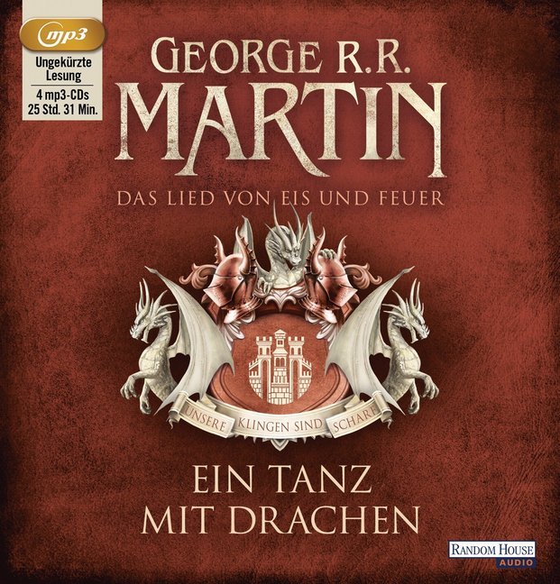 Cover: 9783837125290 | Das Lied von Eis und Feuer - Ein Tanz mit Drachen, 4 Audio-CD, 4 MP3