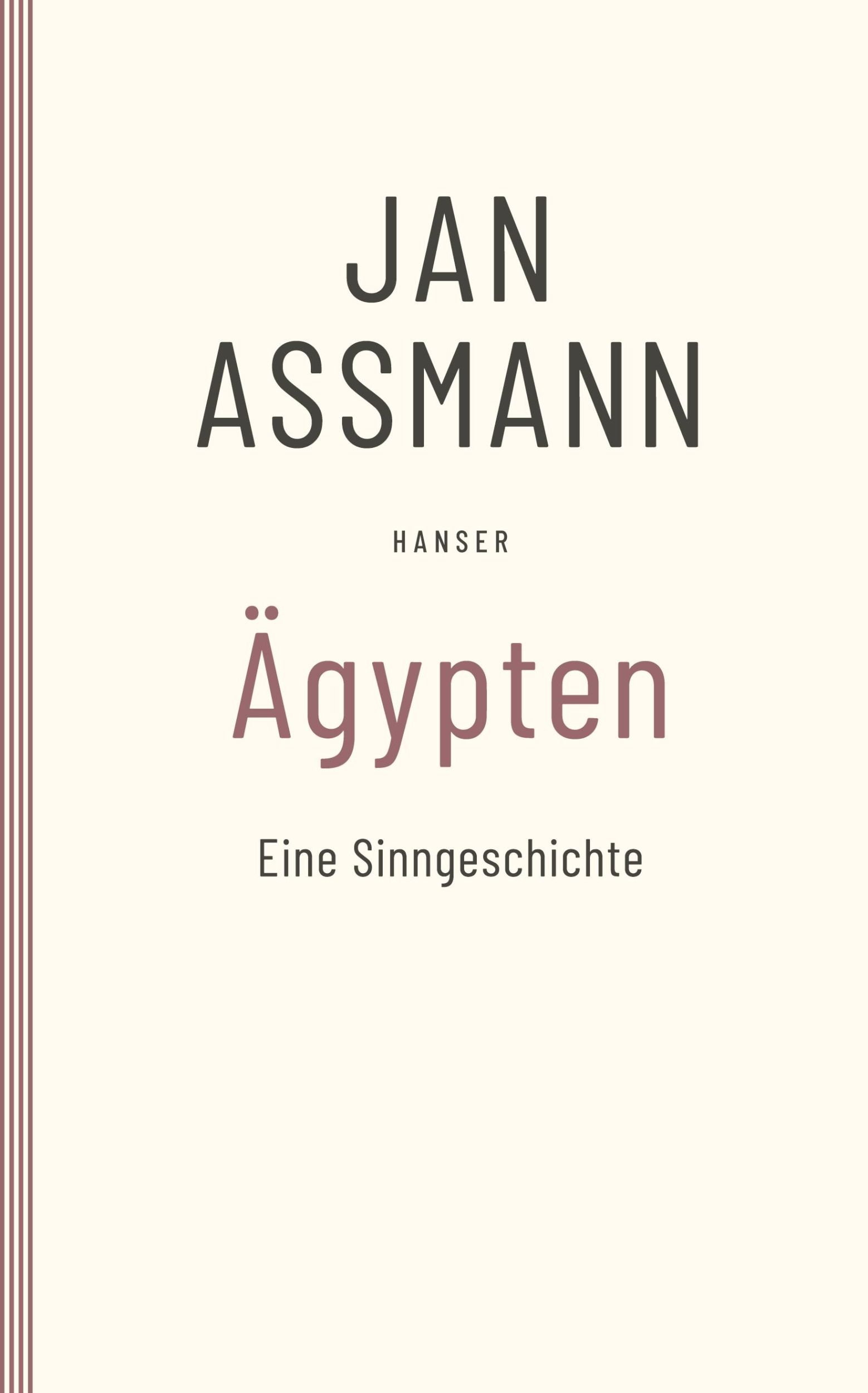 Cover: 9783446273054 | Ägypten | Eine Sinngeschichte | Jan Assmann | Taschenbuch | 552 S.